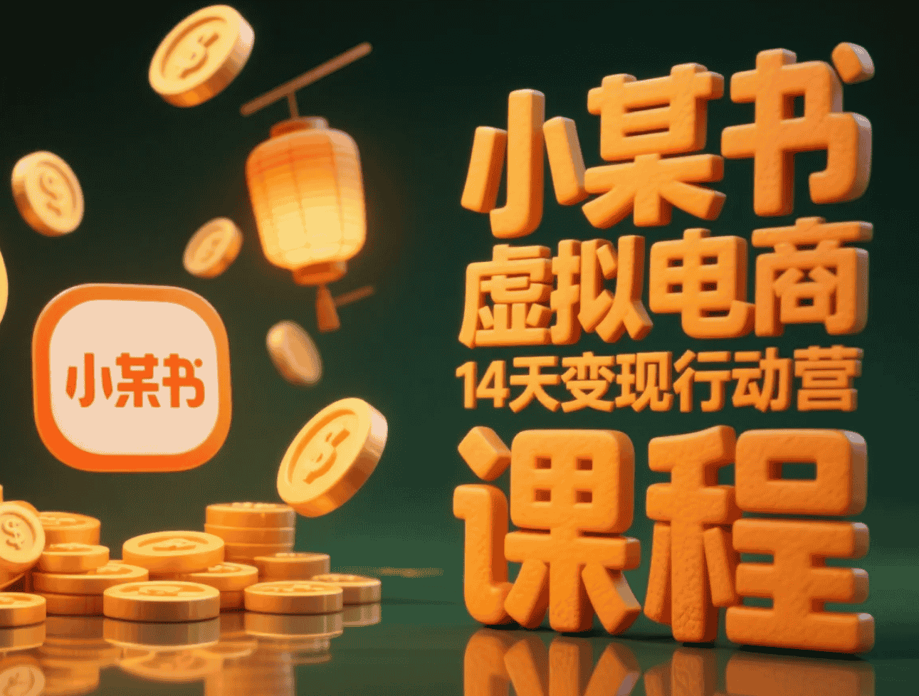 【课程】松月Luke小红书虚拟电商14天变现行动营 课程 pdf/MP4  [2GB]